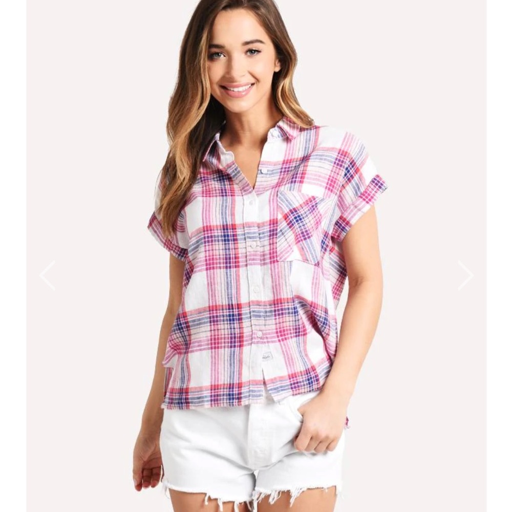 Rails Plaid Short Sleeve Plaid Shirt
